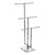 Three-Tier Adjustable Chrome Necklace Holder