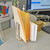 Clear Acrylic Bookend and Desk File Sorter, File Folder Holder for Office, 2-Pack,