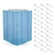 Four-Sided Revolving 14"W x 20"H Pegboard Counter Display w/ 32 4" Hooks