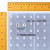 Four-Sided Revolving 8"W x 20"H Pegboard Counter Display w/24 4" Hooks