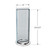 Revolving 8"W x 20.625"H Pegboard Counter Display w/16 4"Hooks