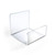 Acrylic Easel Stand U-Shaped with Front Lip for Counter, 4-Pack