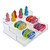 Three Tier Counter Step Display with Lip, 2-Pack