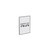 Clear Acrylic Magnet Back Sign Holder Frames 4" W x 6" H - Portrait / Vertical, 2-Pack