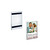 Clear Acrylic Magnet Back Sign Holder Frames 4" W x 6" H - Portrait / Vertical, 2-Pack