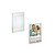 Self Adhesive Clear Acrylic Sign Holder Frame 4" W x 6" H - Portrait / Vertical, 2-Pack