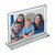 Slim Deluxe Acrylic Block Frame 11" x 8.5" with Magnet Closure and Rubber Bumpers, Landscape/Horizontal
