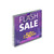 Clear Acrylic Block Sign Holder Frame 5” x 5”, Top Load, 2-Pack