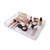 Acrylic Serving Tray with Handles, 16”L x 11”W