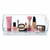 Stackable Narrow Pantry Storage Bin Clear Organizer, 4-Pack