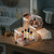 Small Clear Stackable Bin, 4-Pack