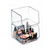 Small Clear Stackable Bin, 2-Pack