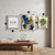 Floating Acrylic Gallery Wall Frame Set with 1" Standoff Hardware: (2) 8" x 10" & (1) 11" x 14" Graphic Sizes