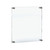 Floating Acrylic Wall Frame with Silver Stand Off Caps: 16" x 20" Graphic Size, Overall Frame Size: 20" x 24"