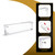 Acrylic Magnetic Block Frame for 70MM Film Strip, 13.5"W x 3"H