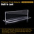 Bottom Load Clear Acrylic T-Frame for 70MM Film Strip, 8.5"W x 3"H