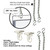 Hanging Hardware Kit for Ceiling