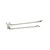 8" Metal Wire Flip Scan Plastic Quick Back Hook: 0.187" Diameter, 50-Pack