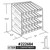 8 Compartment per Tier Acrylic Nail Polish Display