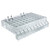 60-Compartment Tray w/ Tester Tray - square slot .875", 2-Pack