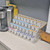 Four-Tier Shelf Counter Step Display, 16" wide