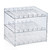 Three-Tier 21 Compartment Display, 7-Comp per Tier. Dimensions: 12"W x 8.5"D x 10.5"H