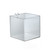 6" Cube Bin for Pegboard or Slatwall, 4-Pack