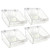 11.5"W x 10"D x 5.75"H Divider Bin, 4-Pack