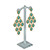 6"H Acrylic Earring Tree, 10-Pack