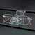 Interlocking Eyeglass Holder for Slatwall, 25-Pack