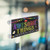Clear Acrylic Window/Door Sign Holder Frame with Suction Cups 14''W x 8.5''H, 2-Pack