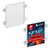 Clear Acrylic Window/Door Sign Holder Frame with Suction Cups 8.5''W x 11''H , 2-Pack