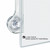 Clear Acrylic Window/Door Sign Holder Frame with Suction Cups 17''W x 22''H, 2-Pack