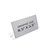 Angled L-Shaped Sign Holder Frame with Slant Back Design 8.5"x 3.5''High- Horizontal/Landscape, 10-Pack