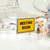 Self Adhesive Clear Acrylic Wall Sign Holder Frame 8.5" W x 5.5" H Landscape / Horizontal, 10-Pack