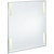 Self Adhesive Clear Acrylic Wall Sign Holder Frame 17" W x 22" H -Portrait/ Vertical, 10-Pack