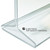 Top Loading Clear Acrylic T-Frame Sign Holder 8.5" Wide x 11'' High-Vertical/Portrait, 10-Pack