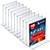 Bottom Loading Clear Acrylic T-Frame Sign Holder 8.5" Wide x 11''High- Vertical/Portrait, 10-Pack