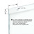 Clear Acrylic Wall Hanging Frame 11" Wide x 7'' High - Horizontal/Landscape, 10-Pack