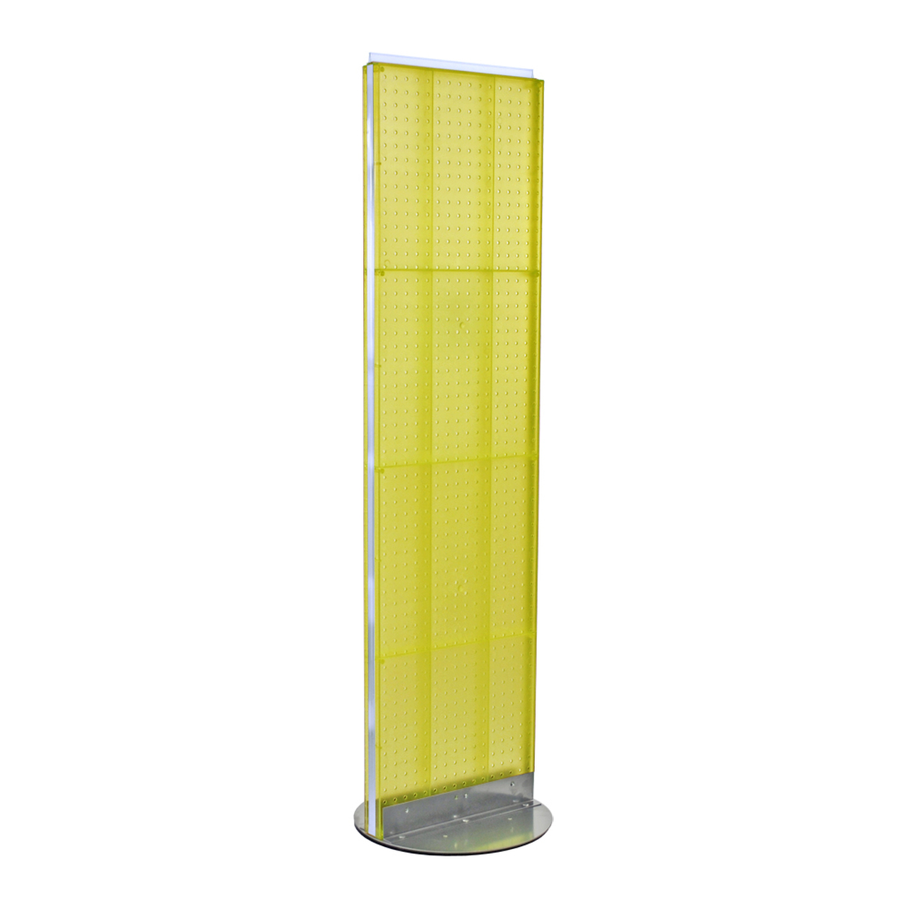 Azar Displays zweiseitige Pegboard Bodenanzeige auf drehbarem Sockel. Spinner... - Bild 66 von 73