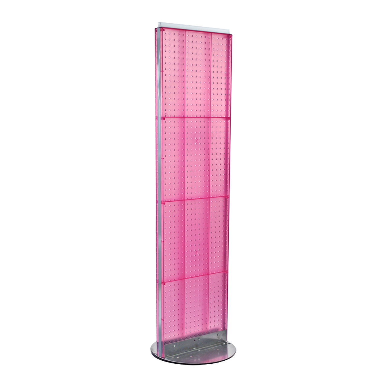 Azar Displays zweiseitige Pegboard Bodenanzeige auf drehbarem Sockel. Spinner... - Bild 42 von 73