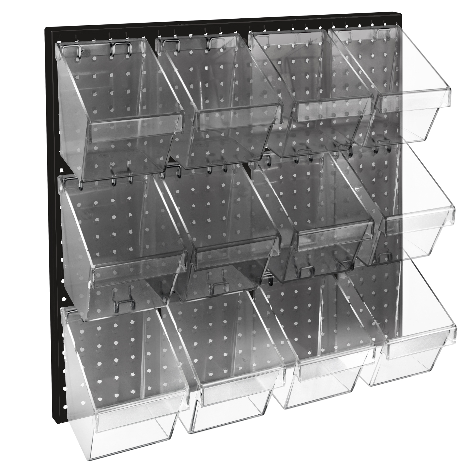 Azar Displays Peg Wall Accessory Organizer - Thumbnail 2
