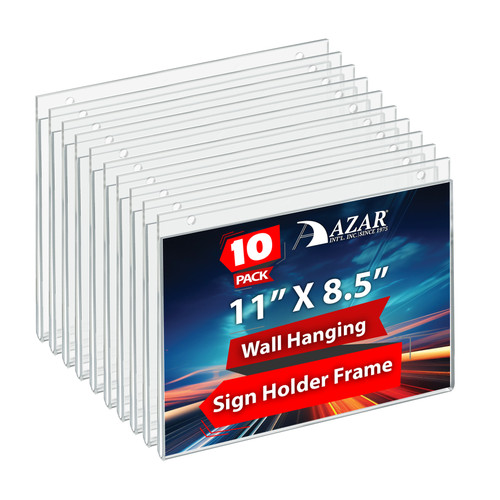 Clear Acrylic Wall Hanging Frame 11