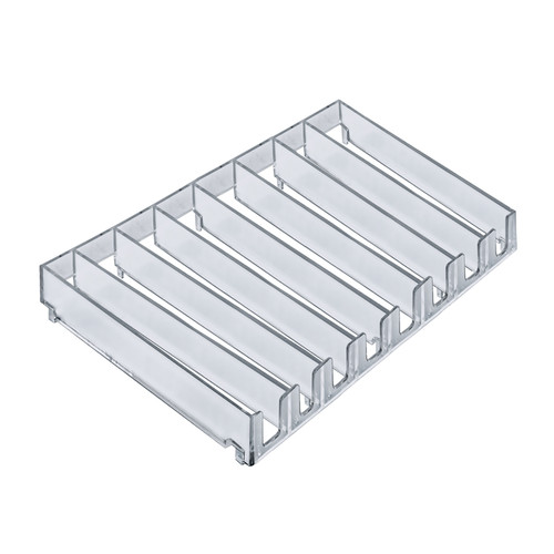 8-compartment modular tray inserts, 2-Pack - Azar Displays