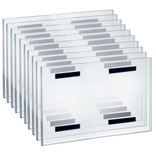 Clear Acrylic Magnet Back Sign Holder Frames 17