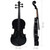  Violin Full Set with Bow and Chin Rest Black 4/4 A949-70143
