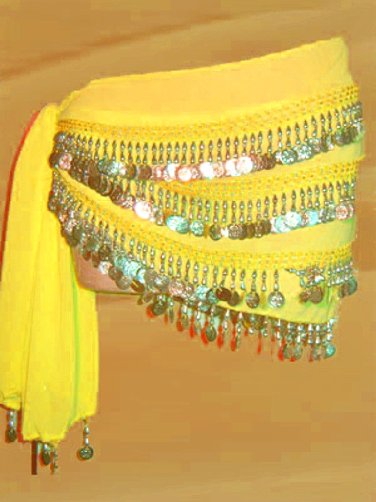 Yellow Hip Scarf