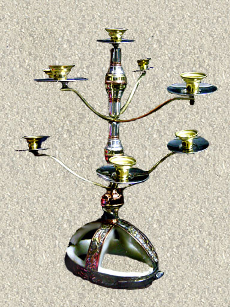 Tri-Color Candelabra