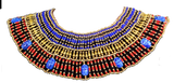Egyptian Pharaonic Collar with 9 Scarabs