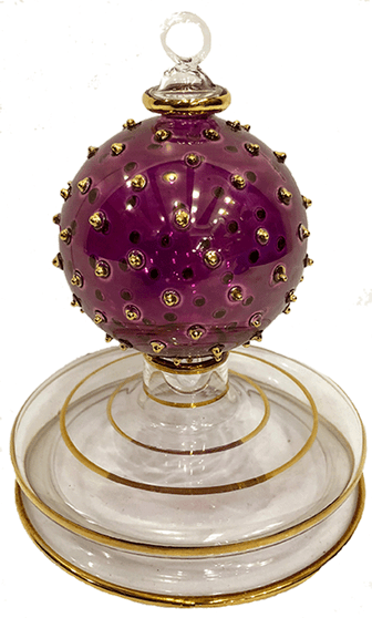 Holder/base in not part of ornament.